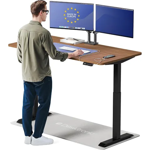 Desktronic HomeOne Standing Desk 60x30, Dual Motor