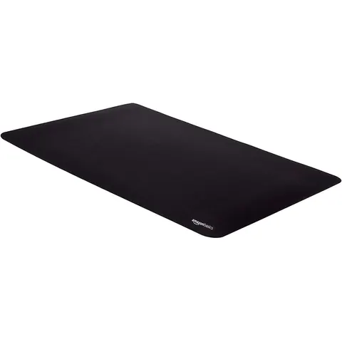 Amazon Basics Extended Mouse Pad, 16.7 x 35.7 in, Black