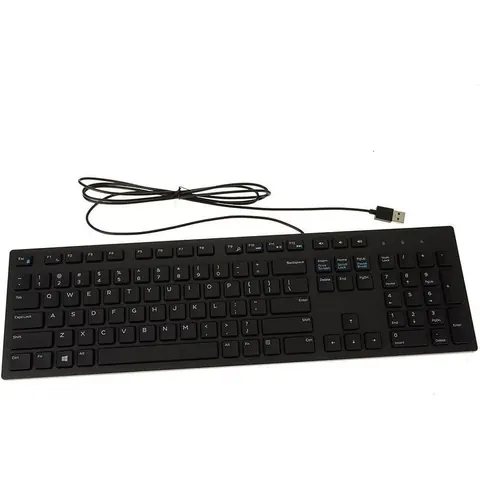 Dell Wired Keyboard KB216, Multimedia, Black